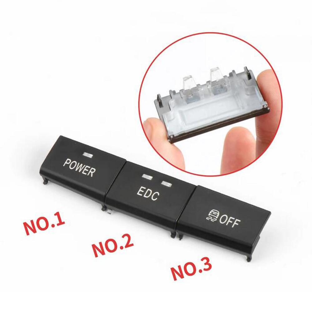 3 шт. 61317841136 Колпачки кнопок переключателей центральной консоли для BMW