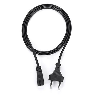 1,5-метровый EU Power Cable 2pin IEC320 C7 Шнур питания-удлинитель Для зарядного устройства ноутбука Dell Принтера Canon Epson Радио Динамика PS4 XBOX One S