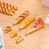 3pcs Pizza Ballpoint Pen, New and Unique Pizza-shaped Ballpoint Pen, Simulated Bread Ballpoint Pen