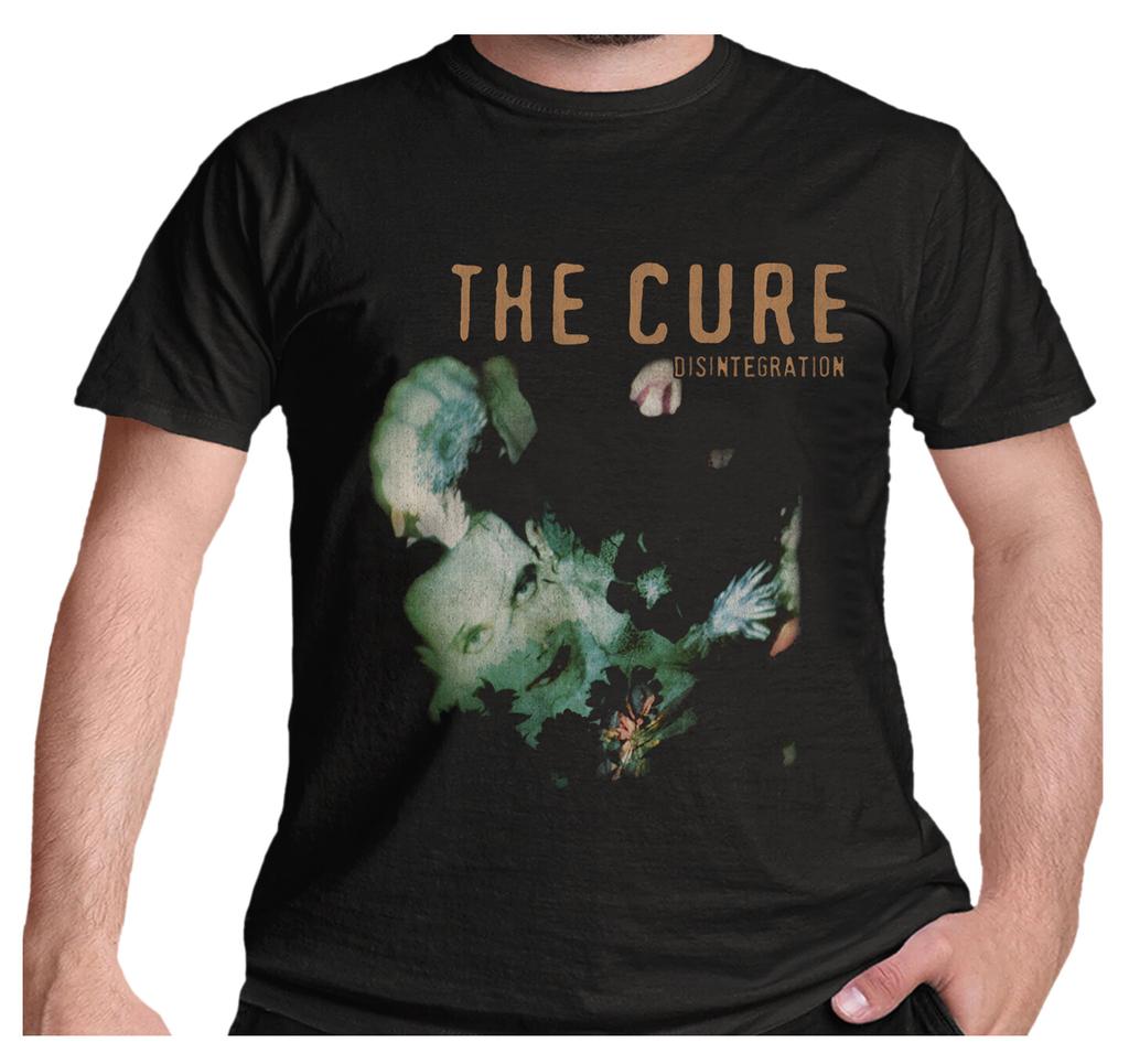 Футболка The Cure Disintegration Мужская Черная Классическая Рок-группа Футболка Новая Официальная
