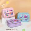 KPOP Witch Hunt Team Insulated Bag Children's Lunch Box Bag, Cute Insulated Hand-held Aluminum Foil Portable Lunch Box