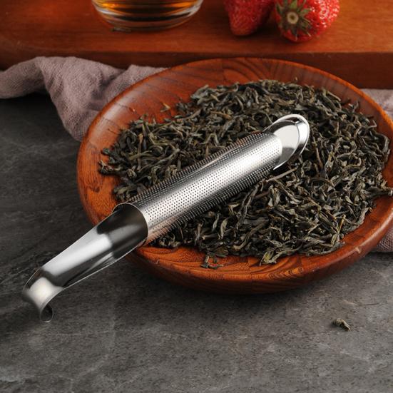Tea Infuser Strainer Stainless Steel Bags Loose Leaf Filter with Hanging Hook Handle Multifunctional Tea Steeper for Tea Spices