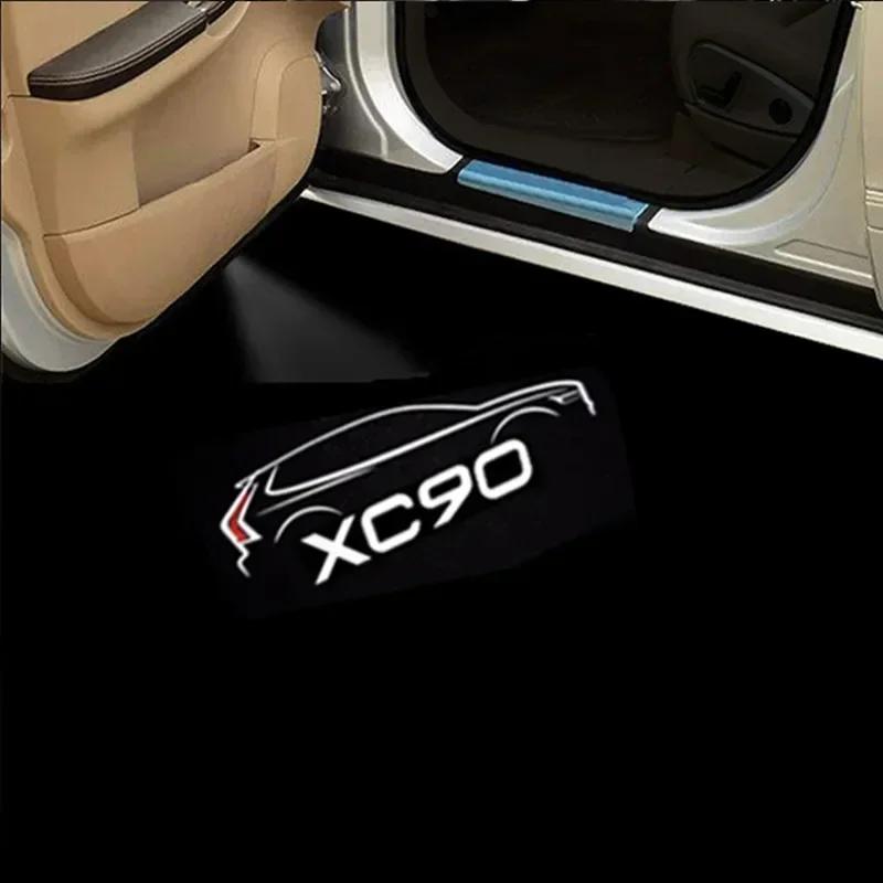 Led Car Door HD Light Laser Projector Welcome Lamps For Volvo XC90 V90 V60 XC60 V40 S80 S60 S90 C40 XC40 V70 XC70