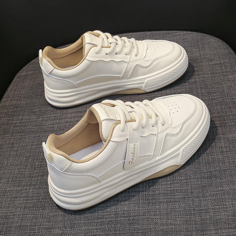 Spring New White Shoes Female Online Influencer All-Matching Comfortable Sports Casual Platform Sneaker Sneakers
