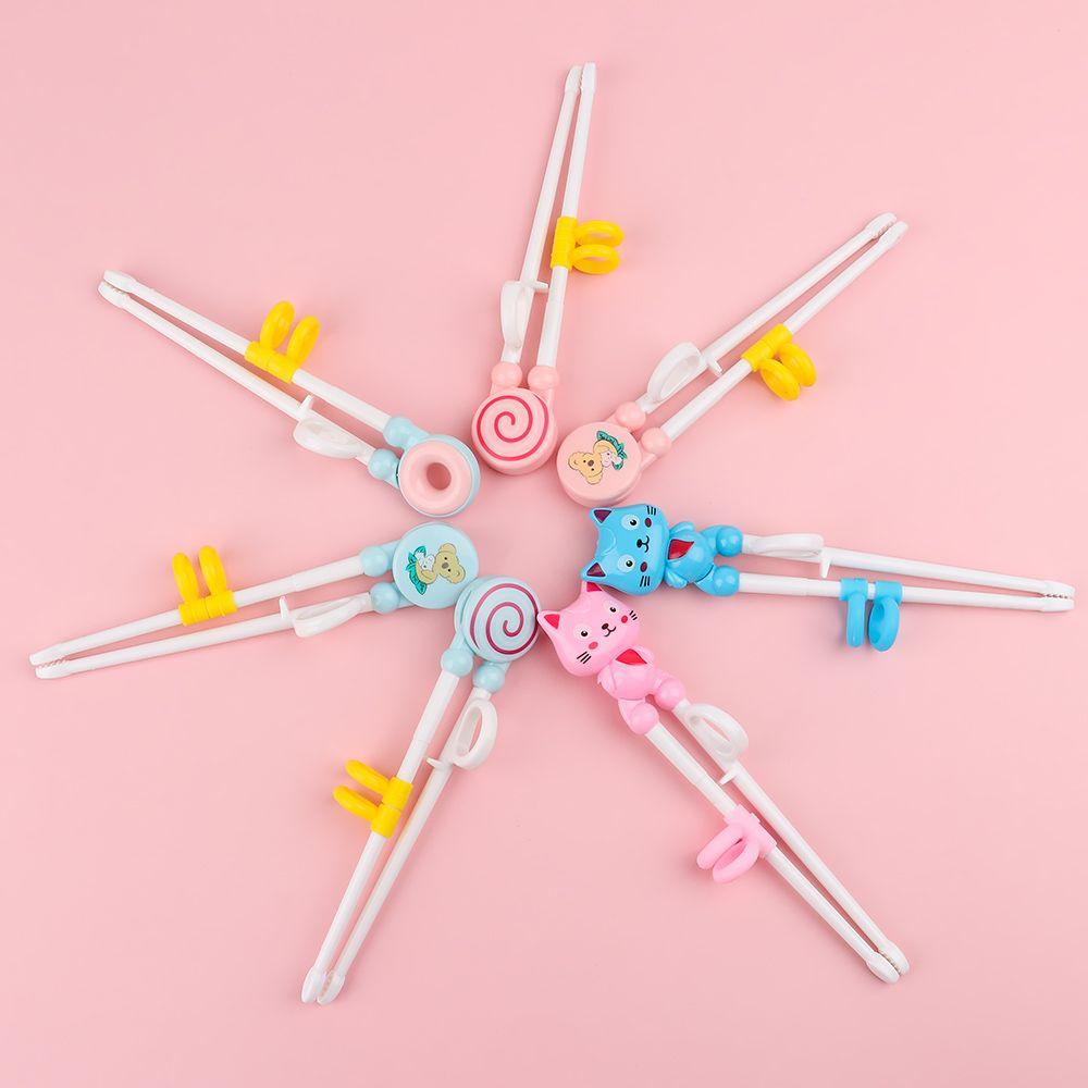Cute Children Practice Chopstick Eating Training Cartoon Learn Chopsticks Chopsticks