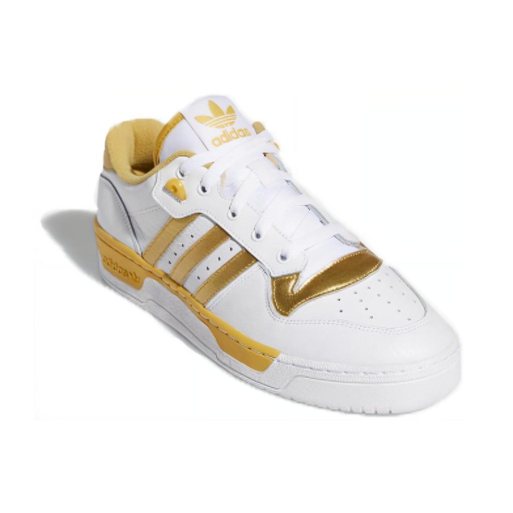 adidas Rivalry Low Premium 'White Yellow' Men's EE4963