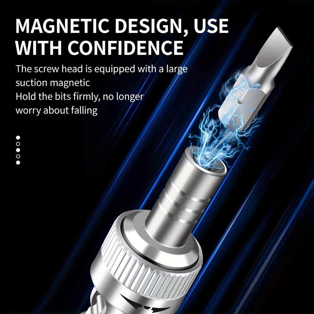 15 в 1 портативный прецизионный набор отверток с трещоткой и магнитным наконечником, многофункциональный инструмент для ремонта, комбинированный инструмент