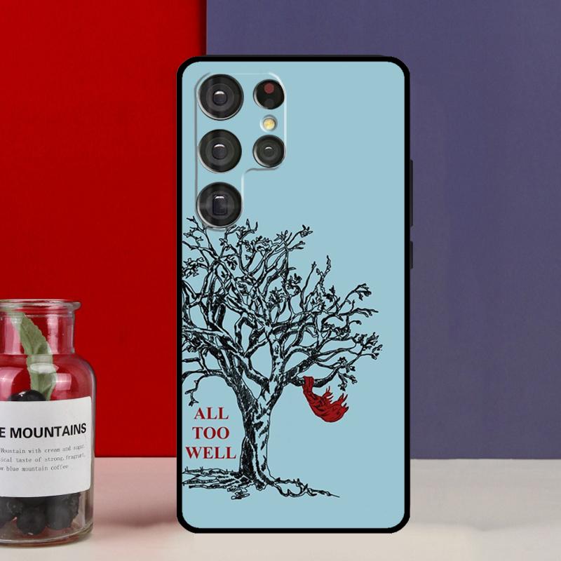 Чехол Funda с текстом песни All Too Well для Samsung Galaxy S25 Ultra S9 S10 S20 FE S21 S22 S23 Plus S24 Ultra