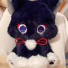 1PC Game Genshin Impact Scaramouche Cat Plush Collection Model Purple Cat Doll Toy Plushine For Kids Birthday Gift