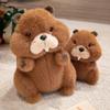 22-35Cm Chubby Marmot Plush Toys Fluffy Cartoon Screaming Groundhog Doll Warm Children Appease Doll Lovely Home Decor Girls Gift