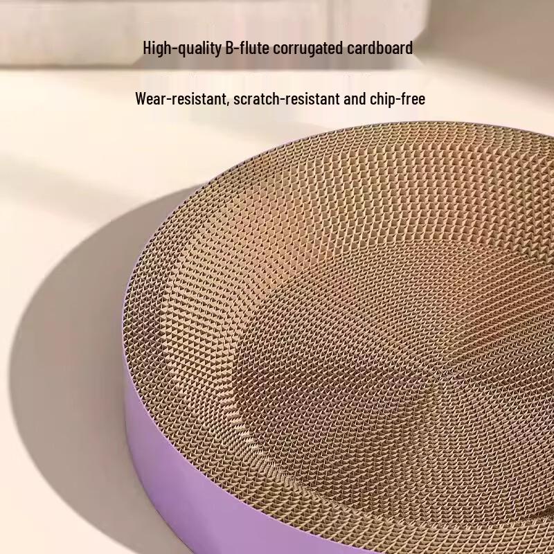 Oval Corrugated Cat Scratcher & Lounge