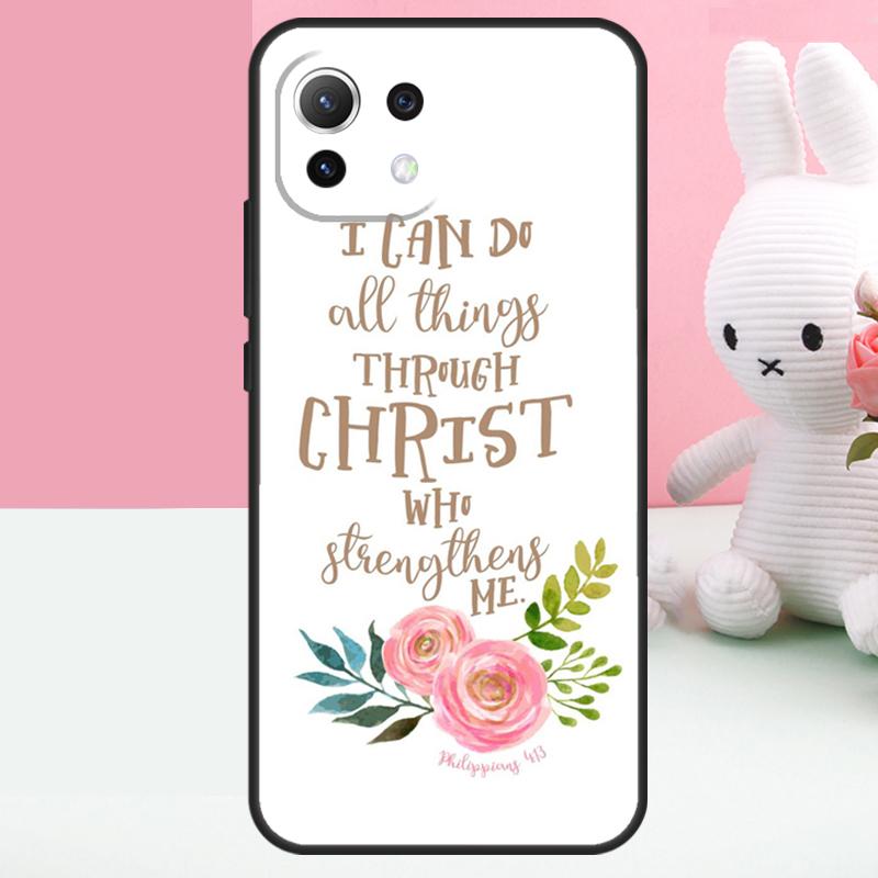 Bible Qutoes Verse Belief God Jesus Case For Xiaomi 17 Pro Max 14 15 Ultra 13T 14T 15T POCO X7 Pro X5 X6 F5 F6 F7 F8 Ultra Funda