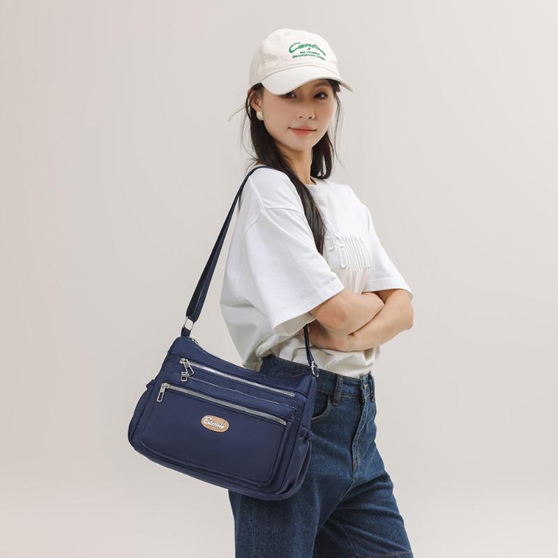 Женская нейлоновая сумка, большая вместимость, сумка через плечо, сумка для мамы, сумка через плечо