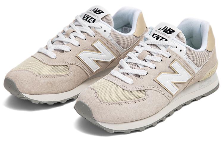 New Balance 574 Shoes 'Beige White' U574FOG-D