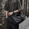 Художественная сумка через плечо, мужская холщовая сумка на одно плечо, универсальная сумка через плечо, модная и простая маленькая сумка