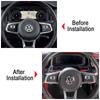 Для VW Golf 7 7,5 GTI MK7 GTE GTD RLINE Volkswage POLO Scirocco Jetta GLI автомобильный руль с подрулевым переключателем