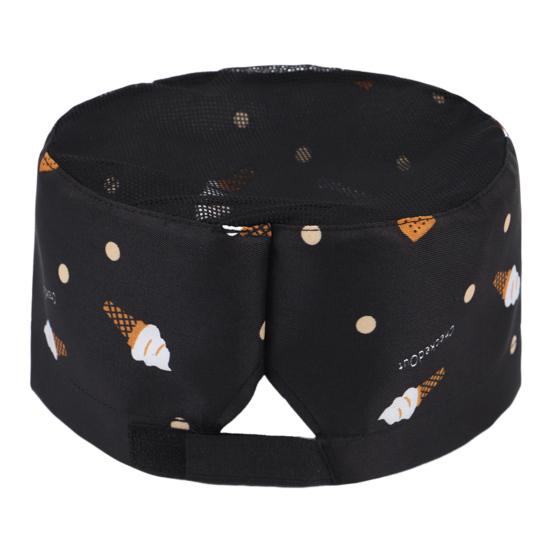 Chef Hat Unisex Kitchen Hat Hotel Restaurant Cook Cap Good Breathability Hollow Mesh Top Waiter Chef Work Cap Workshop Factory Hat