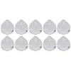 10Pcs Crystal Ball Clear Chandelier Pendant Replacement Hanging Prism Parts Suncatcher 30mm