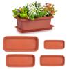 1Pcs Plastic Durable Flower Pot Plant Saucer Plastic Tray Saucers Indoor Outdoor Drip Trays