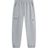 Li Ning Серия Спортивный Стиль Однотонные Со средней посадкой Удобные Дышащие Утепленные Теплые Зауженные Вязаные Спортивные Брюки Мужские низ Серый AYKT735-2