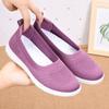 New Cloth Shoes Women's Spring and Summer Comfortable Soft Sole Casual Flat Bottom Non-slip Breathable Women