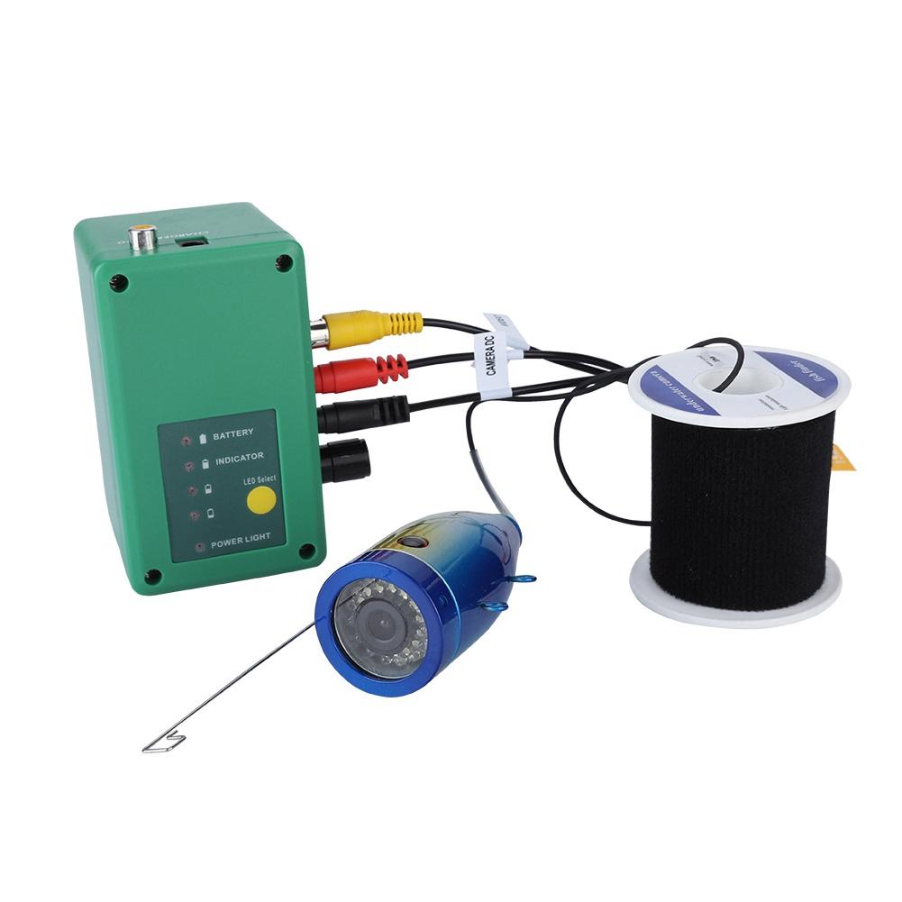 9-дюймовый 1000 ТВЛ ЖК-монитор Подводный эхолот для рыбалки Камера 15M