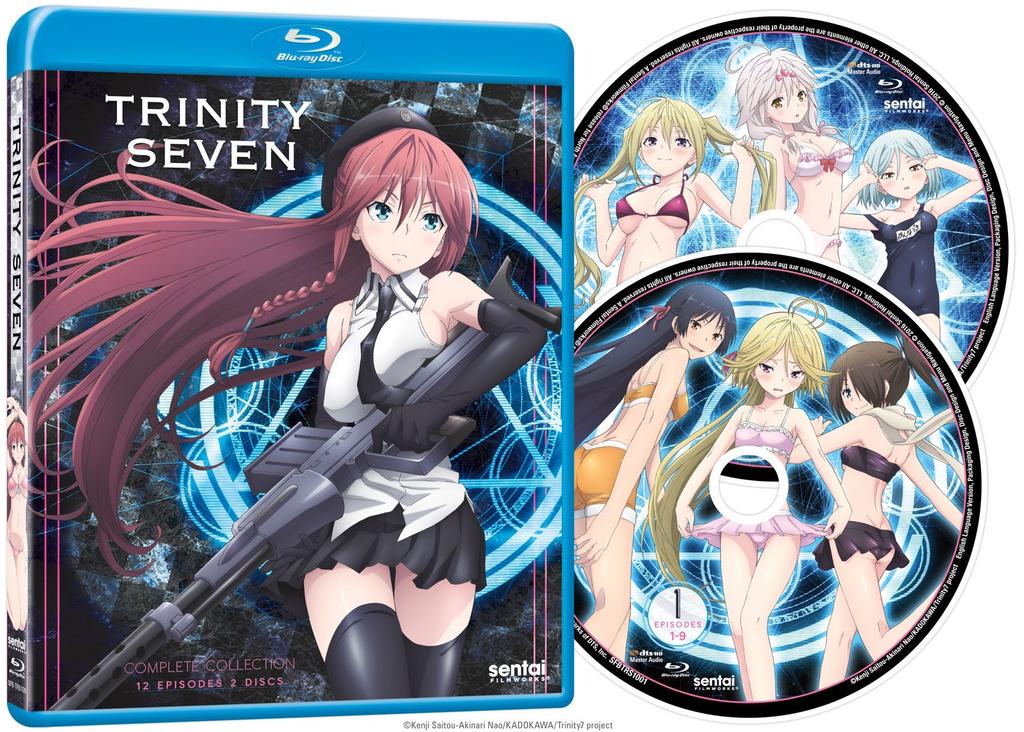 Trinity Seven Complete Collection Blu Ray North American Edition