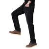 Kayiyasu Stretch Plus Straight Denim Loose All Season Size Men's Jeans, Sizes, Slim, Skinny, Pants, Fit, Casual, (Black, 30)