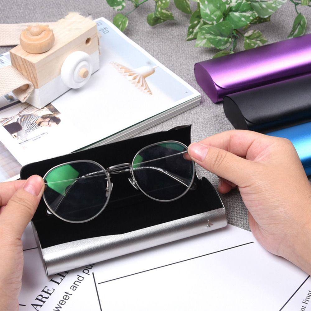 Fashion Sunglasses Aluminum Alloy Glasses Box Myopia Case Glasses Case Storage Box