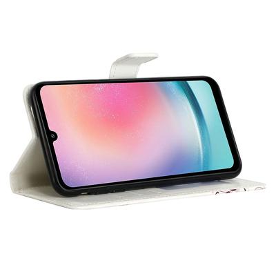 Чехол для мобильного телефона Samsung Galaxy A55 5G, кожаный чехол-кошелек с 3D-печатью