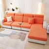 Livingroom Stretch Jacquard Fleece Sectional Sofa Covers Anti-Slip Couch Cushion Slipcover Sofa Mat Cover for Home Hotel