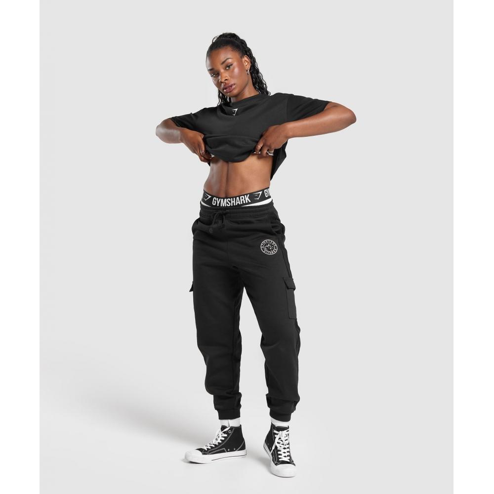 Gymshark Gs Power Oversized T shirT Black B4a7o Bb2j