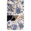 Plus Size Women's Dress New Summer Chinese Style Floral Disc Buckle Stand Collar Temperament Slimming Dress