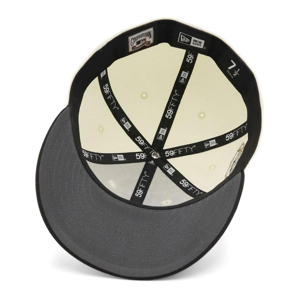 New Era LP 59FIFTY Cap MLB Chicago White Sox CWS White with Side ONSPOTZ and Also SOX 59FIFTY 5950 BB cap with UV (70845778 NER35C7528) Chrome/Autumn