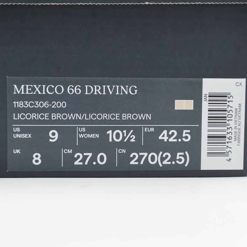 1183C306-200 Onitsuka Tiger Mexico 66 Driving Licorice Brown (Мужской)