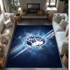 Leeds Rhinos Crystal Velvet Carpet Soft Anti?Slip Floor Mat Comfortable Home Living Room Bedroom Decor Rug
