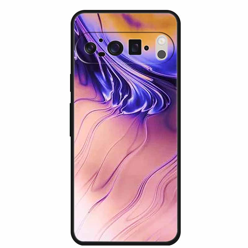 For Google Pixel 10 Pro XL 5G Case Fashion Marble TPU Soft Silicone Back Cover Phone Cases Shockproof Mica Painted Para Capa New