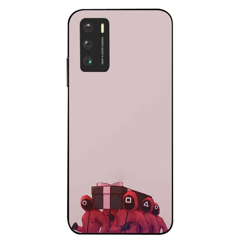 Чехол для телефона Squid Game для Xiaomi Mi 8 Lite 9 SE 10 10T Pro Mi 11 для серии Mi, черный силиконовый мягкий чехол
