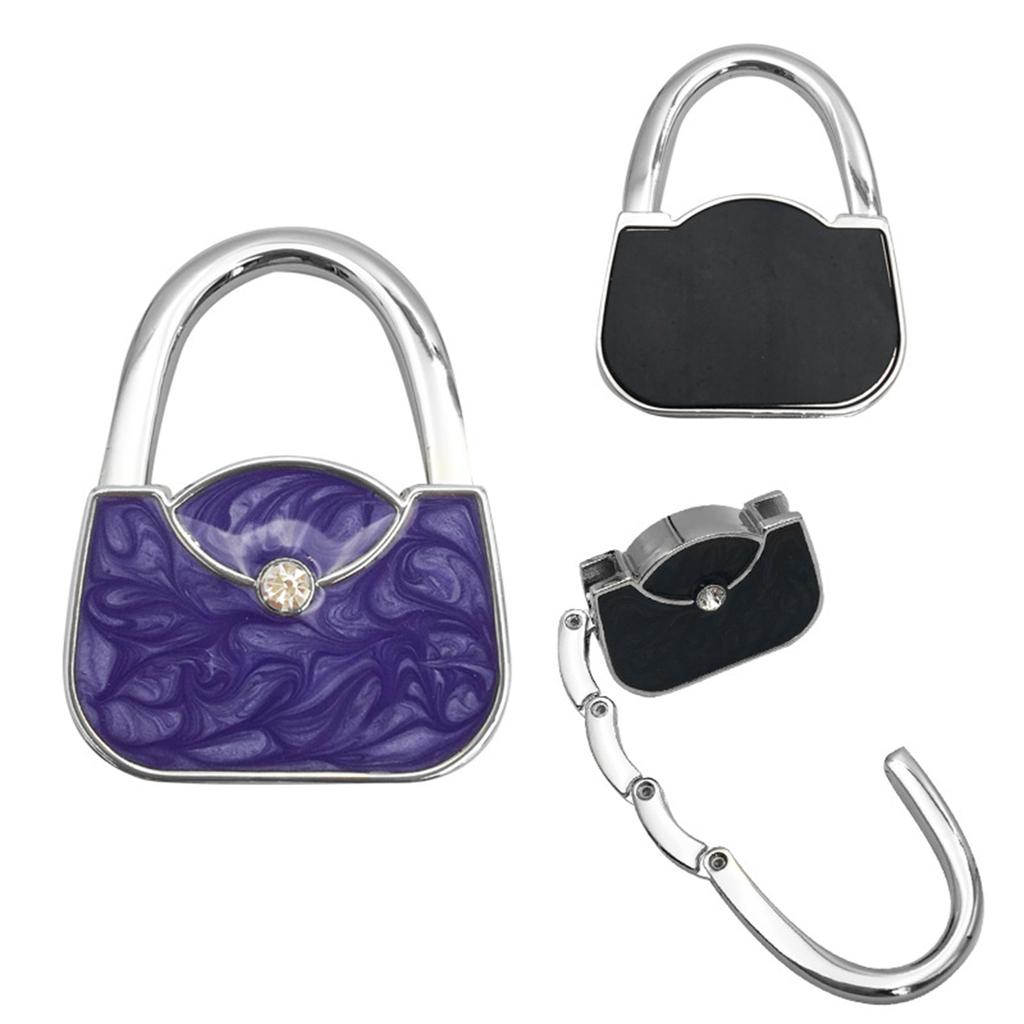 Складной крючок для кошелька, держатель для сумки, переносная вешалка для сумок, крючок для стола, уникальная сумка, украшения, детали, аксессуары, прочный