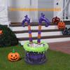 Inflatable Witch Pvc Ice Bucket For Halloween With Cold Drink Toy Dispenser