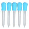 5pcs Liquid Dropper Silicone Jewelry DIY Dropper Transfer Pipettes for Epoxy Resin Laboratory
