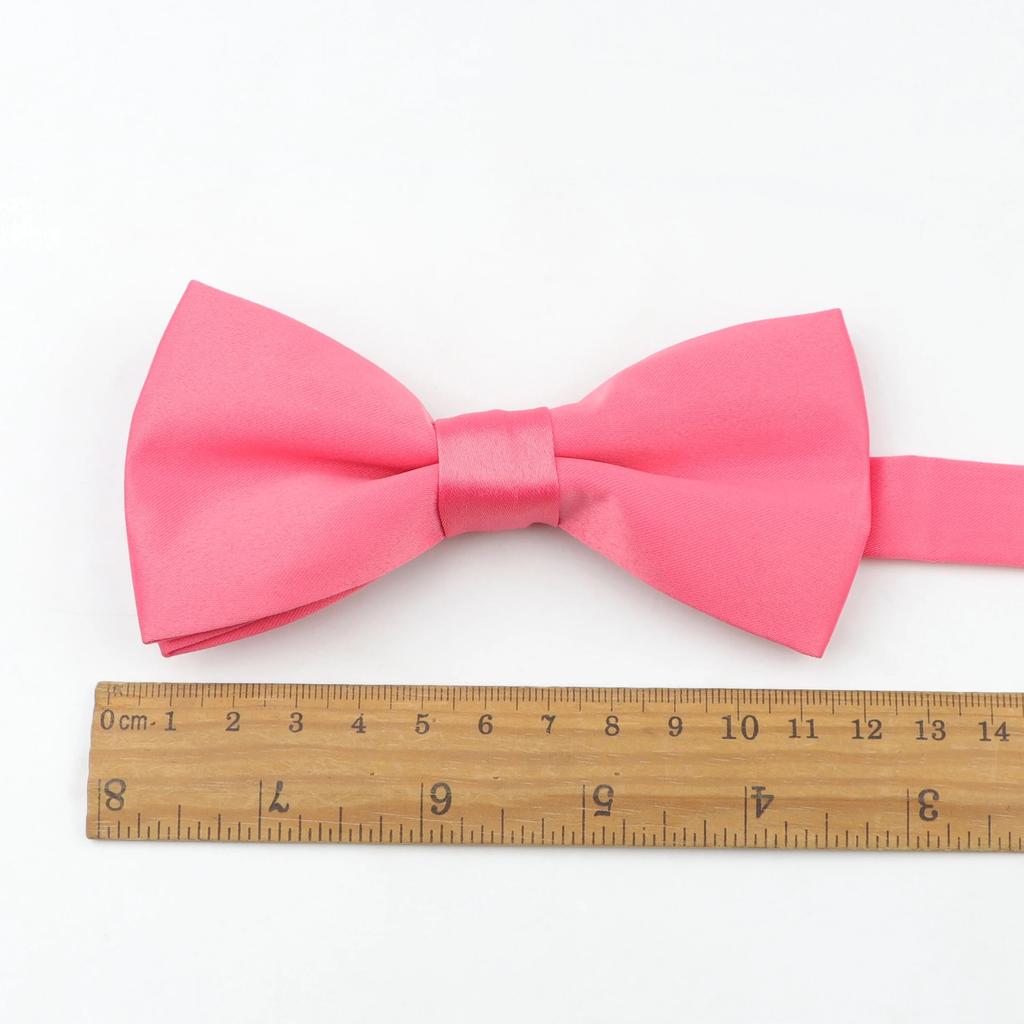 Мужской однотонный галстук-бабочка, модный регулируемый смокинг, классический галстук-бабочка для свадебной вечеринки