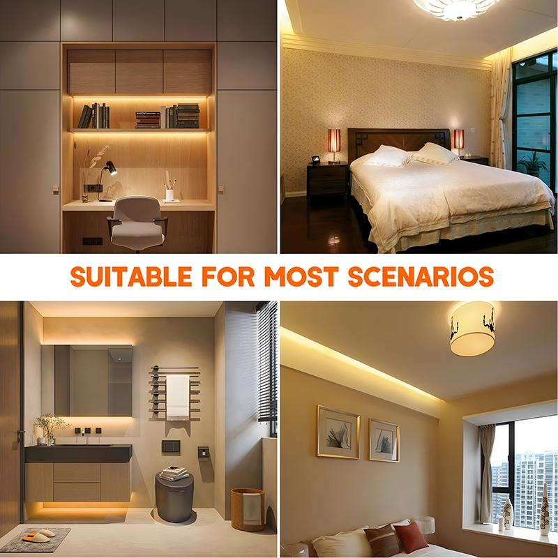 Светодиодная лента COB 220 В с клейкой основой, вилкой питания ЕС, RA 90, высокой плотности, водонепроницаемая IP65, гибкая светодиодная лента