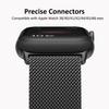 Миланская петля для ремешков Apple Watch 44 мм 46 мм 40 мм 45 мм 41 мм 42 мм браслеты iWatch серия 10 11 se 7 8 9 ultra 2 3