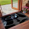 Crystal Velvet Rug Soft Non Slip Indoor Floor Mat Home DecorScream Ghostface