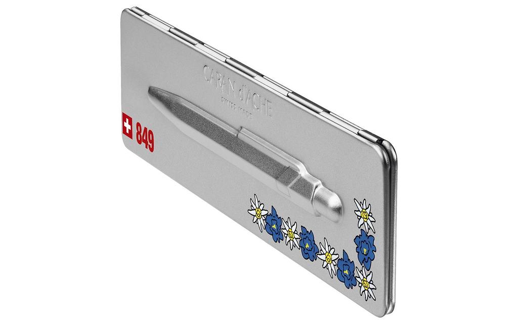 Шариковая ручка Caran 849 Pop Line Totally Swiss Edelweiss d'Ache NF0849-769