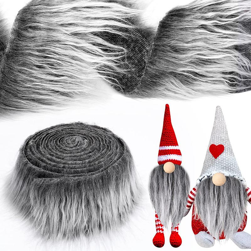 1,5 м швейная костюмная обувь, ленты из искусственного меха, ленты, плюшевые меховые полоски, швейная пушистая ткань с отделкой, зимняя ткань