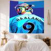 Manchester City Wall Decor Tapestry Art For Pet Memorial Birthdaywedding Party Backdrop Family Gift