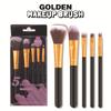 5PCS Makeup Brush Set Halloween Christmas Gift Smash Flour Rouge Brush Face Powder Blusher Brush, Eye Shadow Brush Makeup Tools