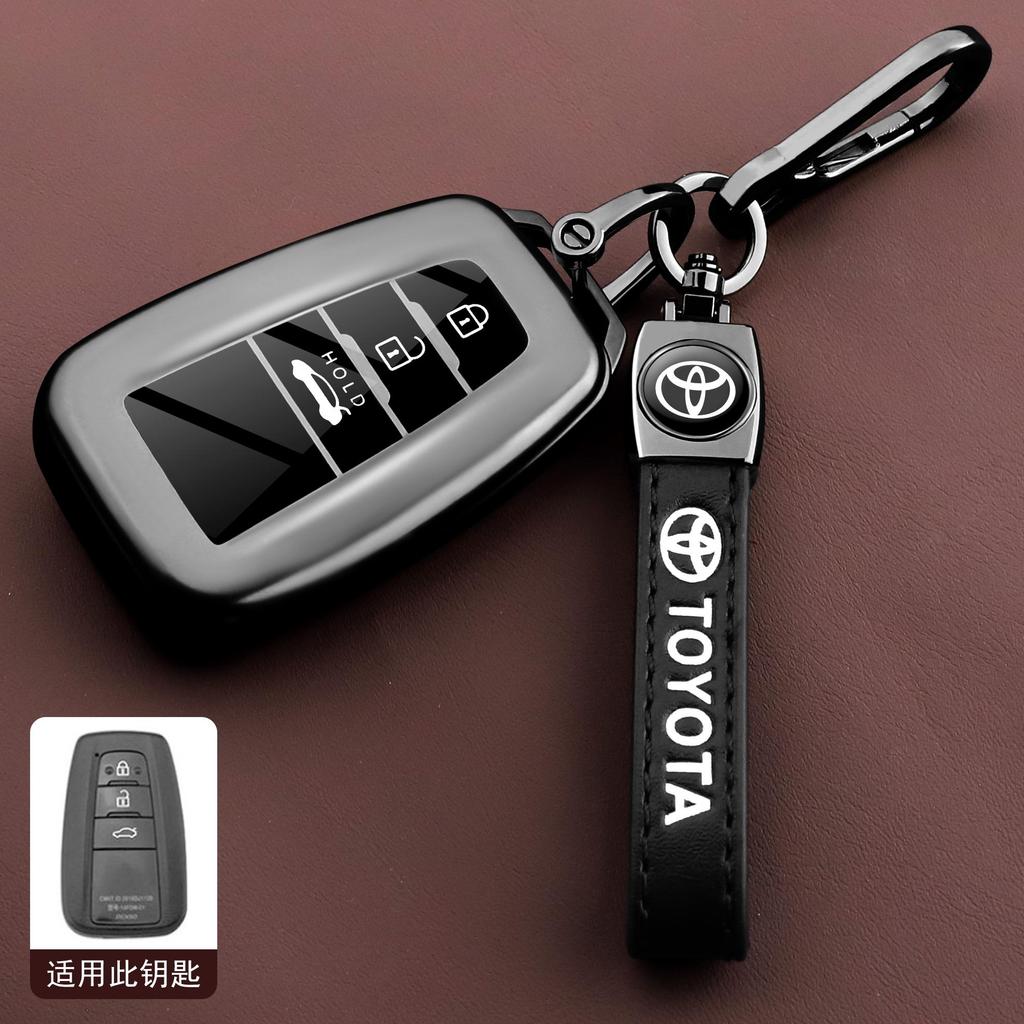EBN5 Car Key Case Cover For Toyota CHR Hilux Fortuner Land Cruiser 200 Camry Corolla Crown RAV4 Highland